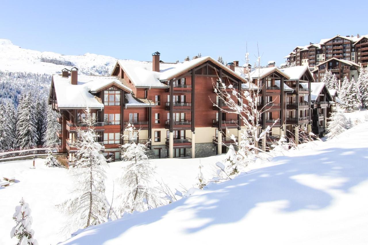 South Facing 2-Bed Apartment With Fireplace, Terrasses Deos Flaine Bagian luar foto