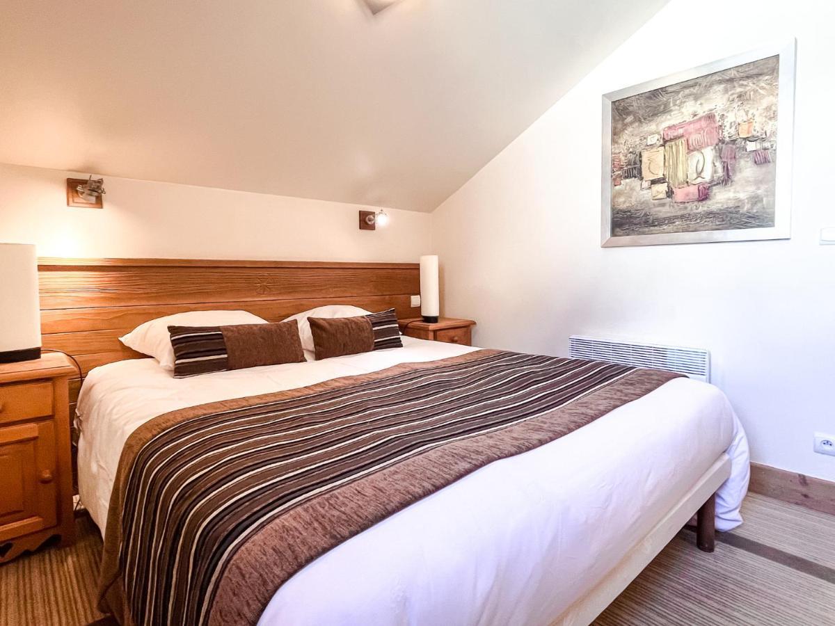 South Facing 2-Bed Apartment With Fireplace, Terrasses Deos Flaine Bagian luar foto