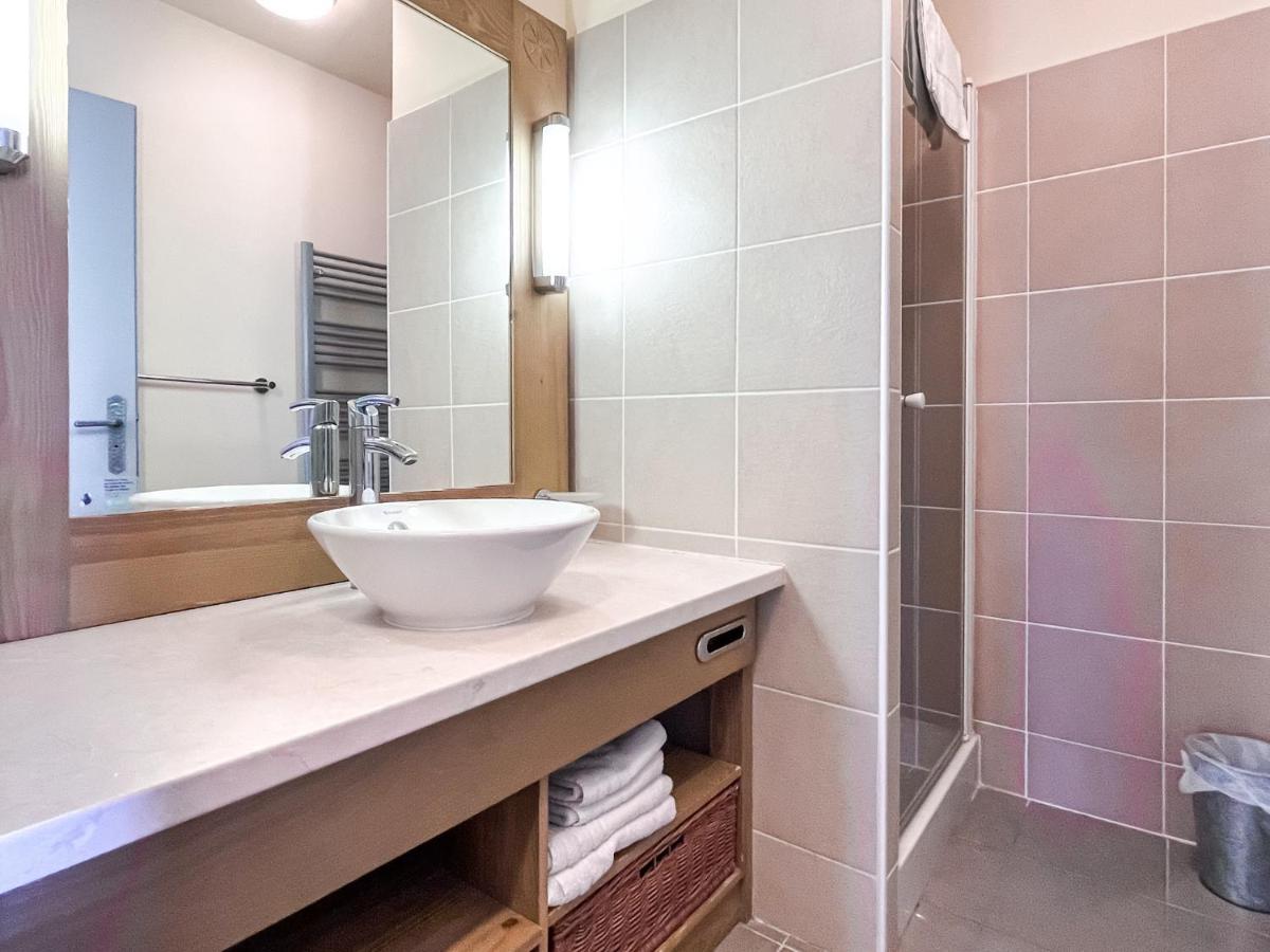 South Facing 2-Bed Apartment With Fireplace, Terrasses Deos Flaine Bagian luar foto