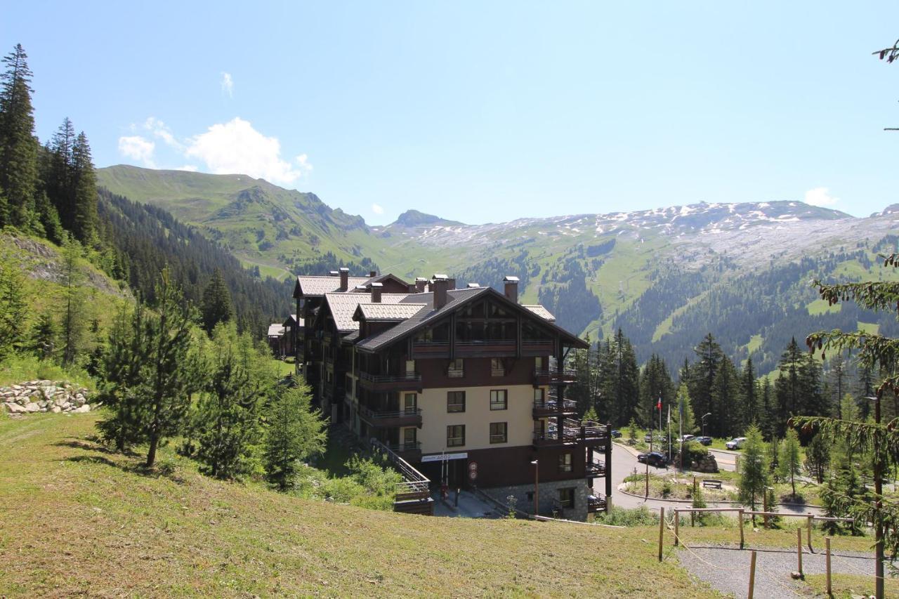 South Facing 2-Bed Apartment With Fireplace, Terrasses Deos Flaine Bagian luar foto